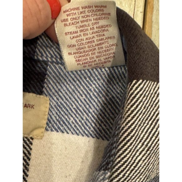 Vintage BIG MAC Workwear Shirt Men Size XL Brown Plaid Button Up Pocket Work 80s - Picture 5 of 12